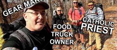 Ben & some friends in the Roaring Plains of WV - Hilltop Packs LLC