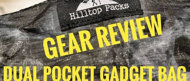 AS THE CROW FLIES HIKING: Dual Pocket Gadget Bag - Hilltop Packs LLC