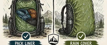 Pack Liner vs Pack Cover: Which One Actually Keeps Your Gear Dry? - Hilltop Packs LLC