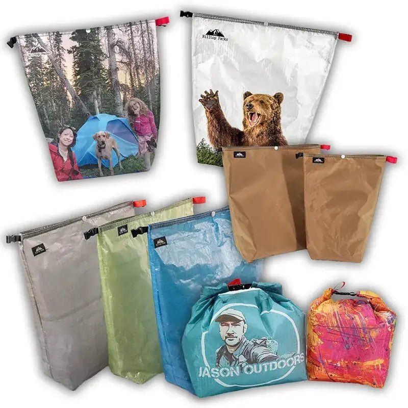 Ultralight Bear Bags for Backpacking - Food Bags - Hilltop Packs LLC