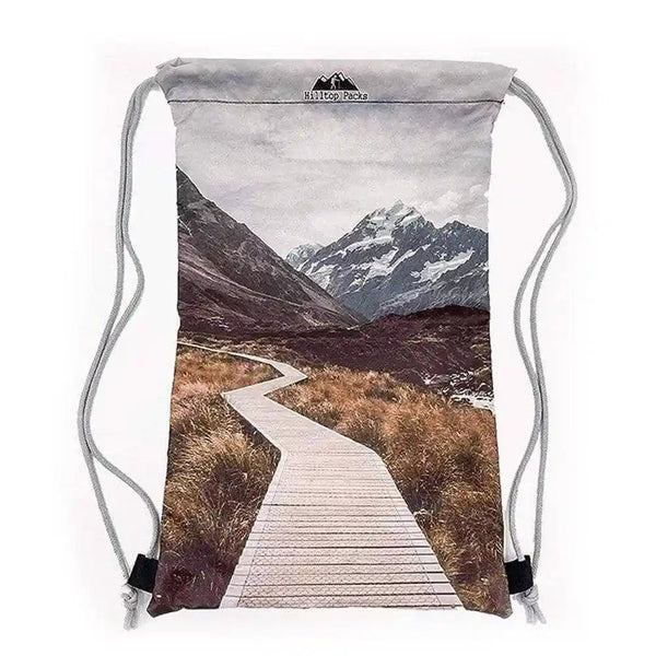 Custom Printed Drawstring Backpack (String Pack) - Hilltop Packs LLC