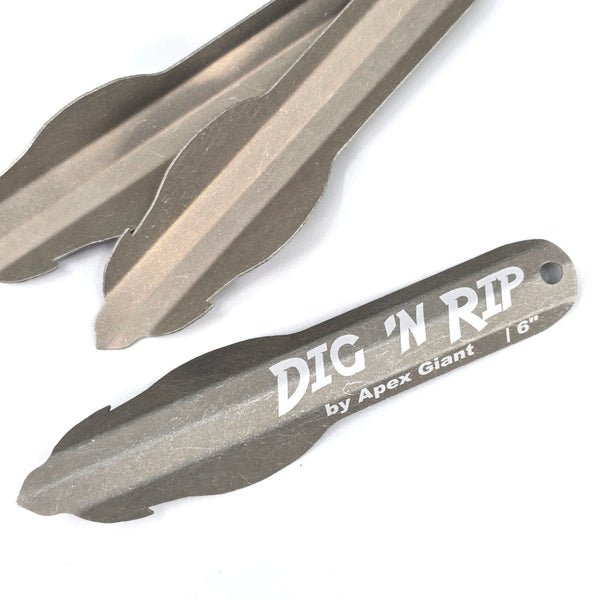 Dig 'n Rip Ultralight Backpacking Trowel (Dig N Rip Root Cutter) - Hilltop Packs LLC