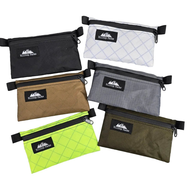 Ultralight Zipper Wallet V2 (Minimalist Trail Wallet) - Hilltop Packs LLC