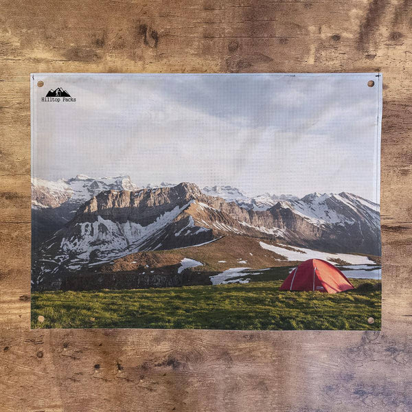 Welcome Mat - Custom Printed (Small Ground Sheet) - Hilltop Packs LLC